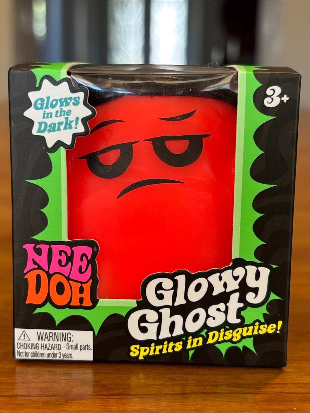 GLOWY GHOST NEEDOH HALLOWEEN WEDNESDAY ADAMS GLOW IN THE DARK NEW SQUISHY RARE